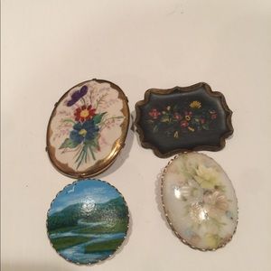 Vintage lot of brooch pins